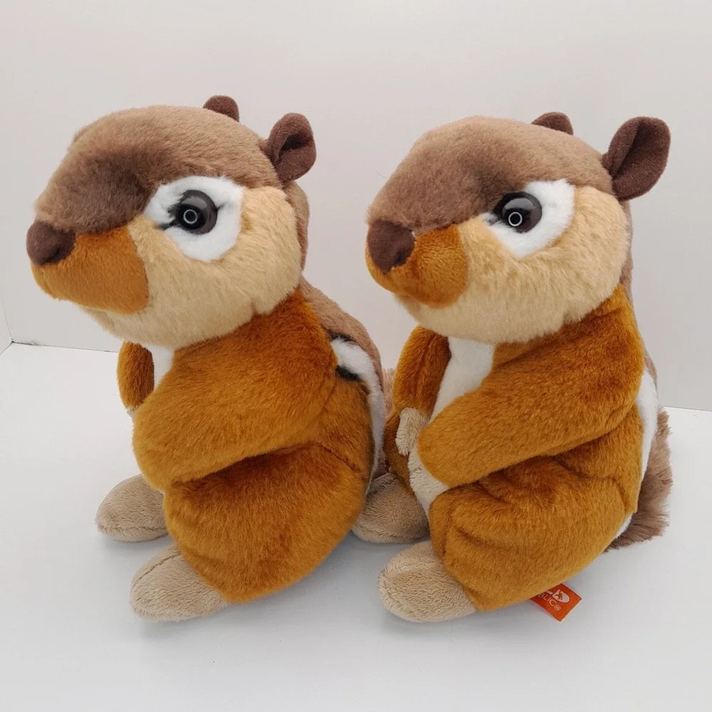Wild Republic Chipmunk Plush Lot‎ of 2 K&M International 8